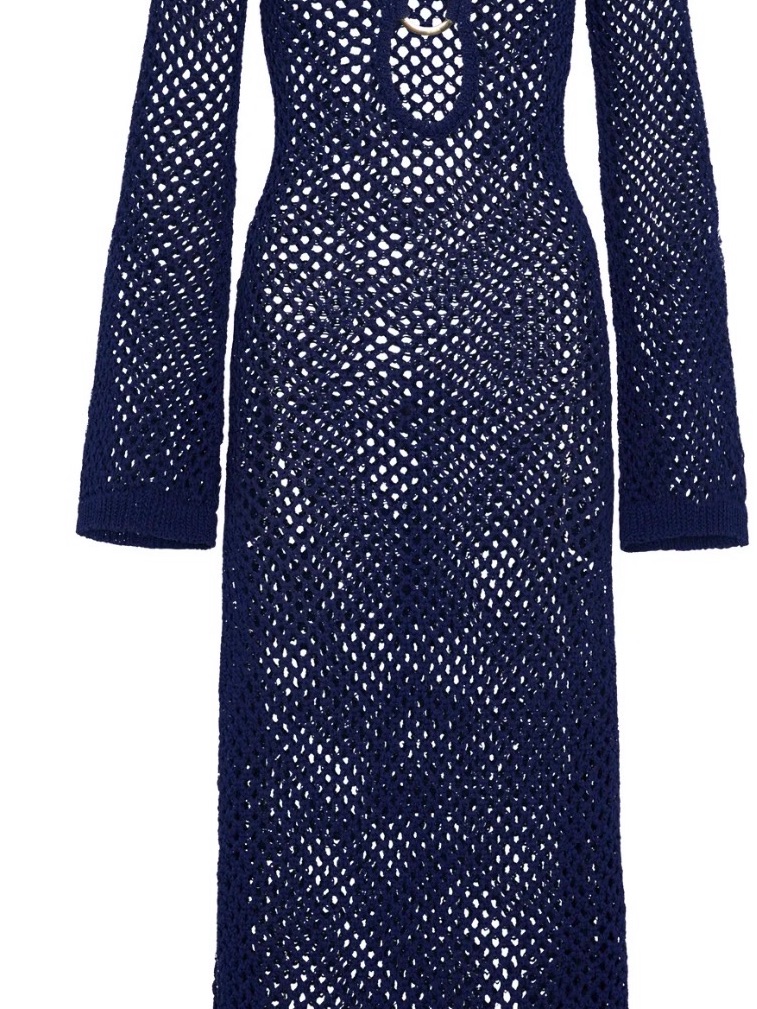 Monday Montego Dress Midnight Crochet